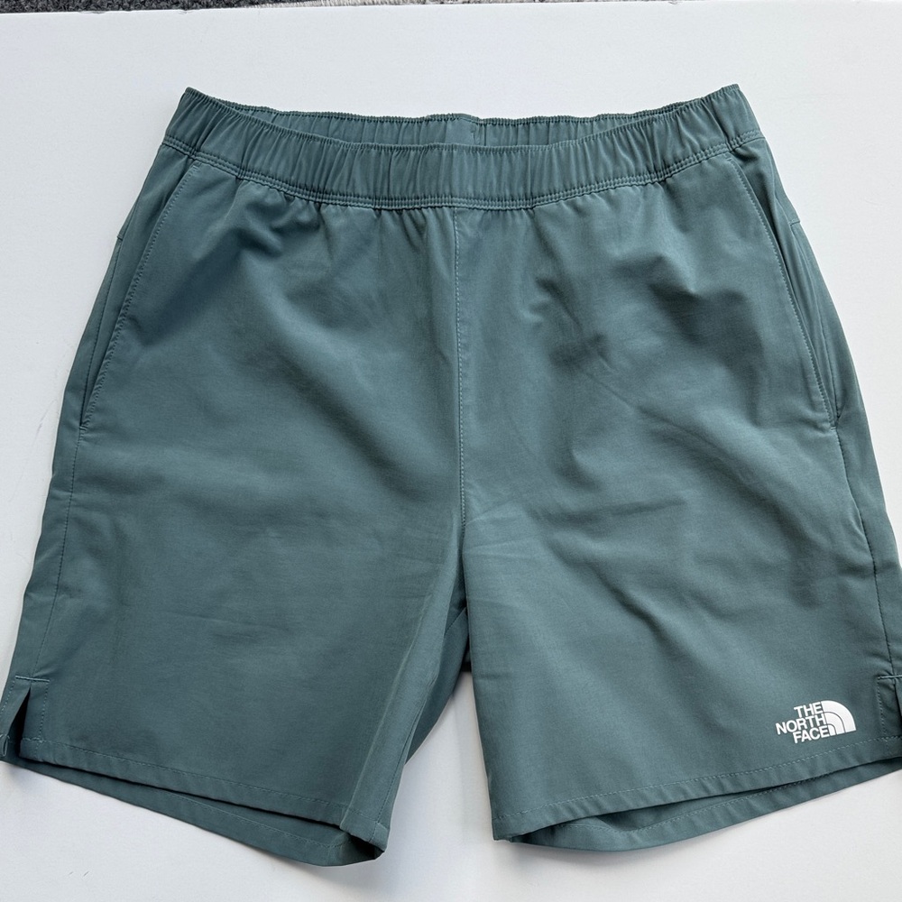 The North Face Men's Teal Athletic Shorts